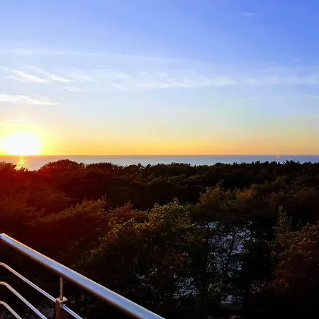 Blue Marine Apartament 19 Z Tarasem I Widokiem Na Morze Przy Plazy Rowy  Exterior foto