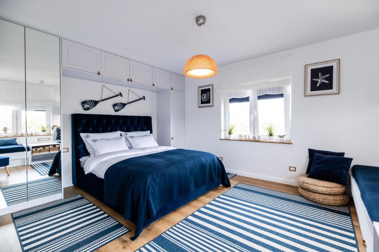 Blue Marine 19 Z Tarasem I Widokiem Na Morze Przy Plazy Apartment Rowy (Pomerania)