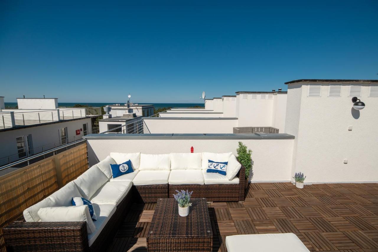 Blue Marine 19 Z Tarasem I Widokiem Na Morze Przy Plazy Apartment