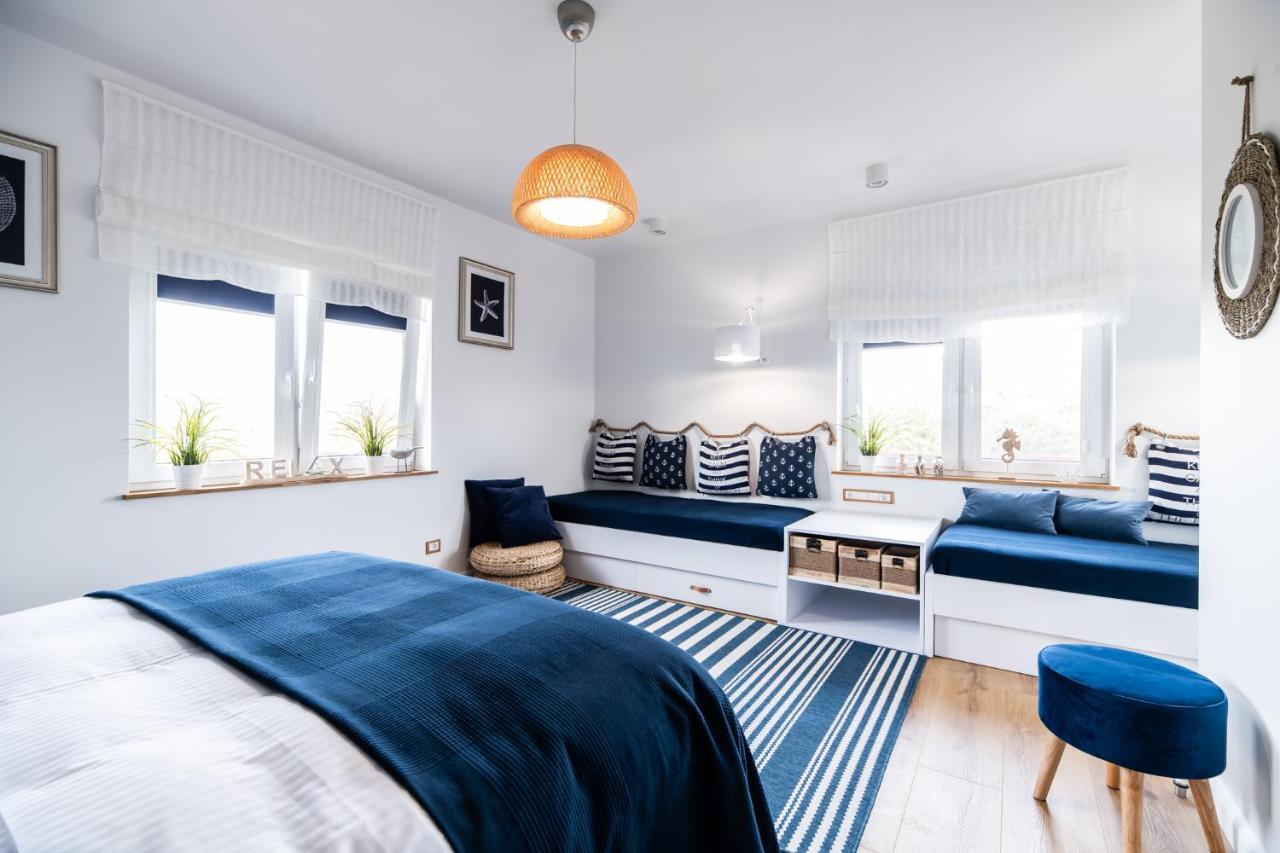 Apartment Blue Marine 19 Z Tarasem I Widokiem Na Morze Przy Plazy Rowy (Pomerania)