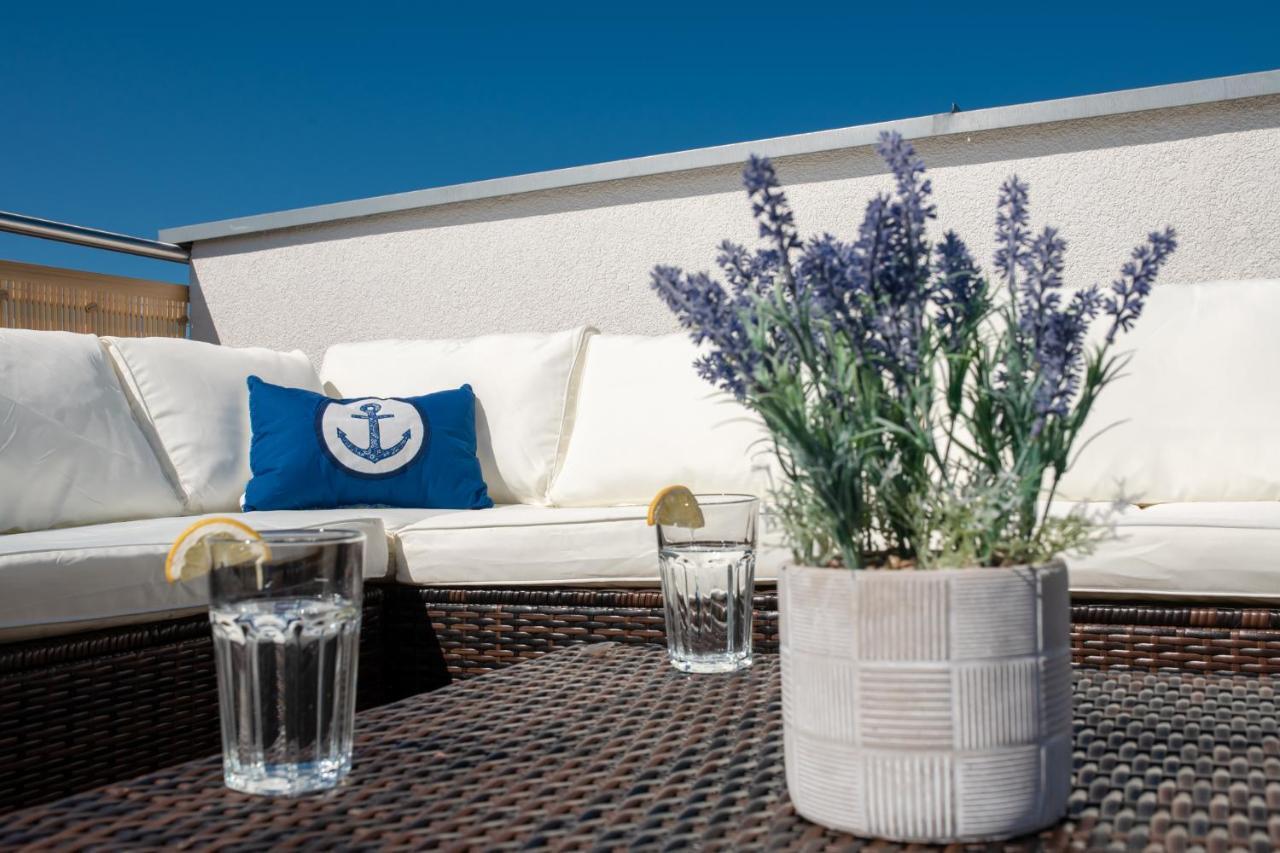 Apartment Blue Marine 19 Z Tarasem I Widokiem Na Morze Przy Plazy *