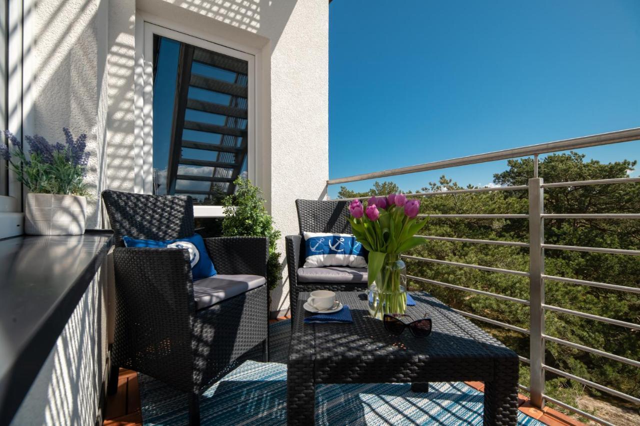 Blue Marine 19 Z Tarasem I Widokiem Na Morze Przy Plazy Apartment *